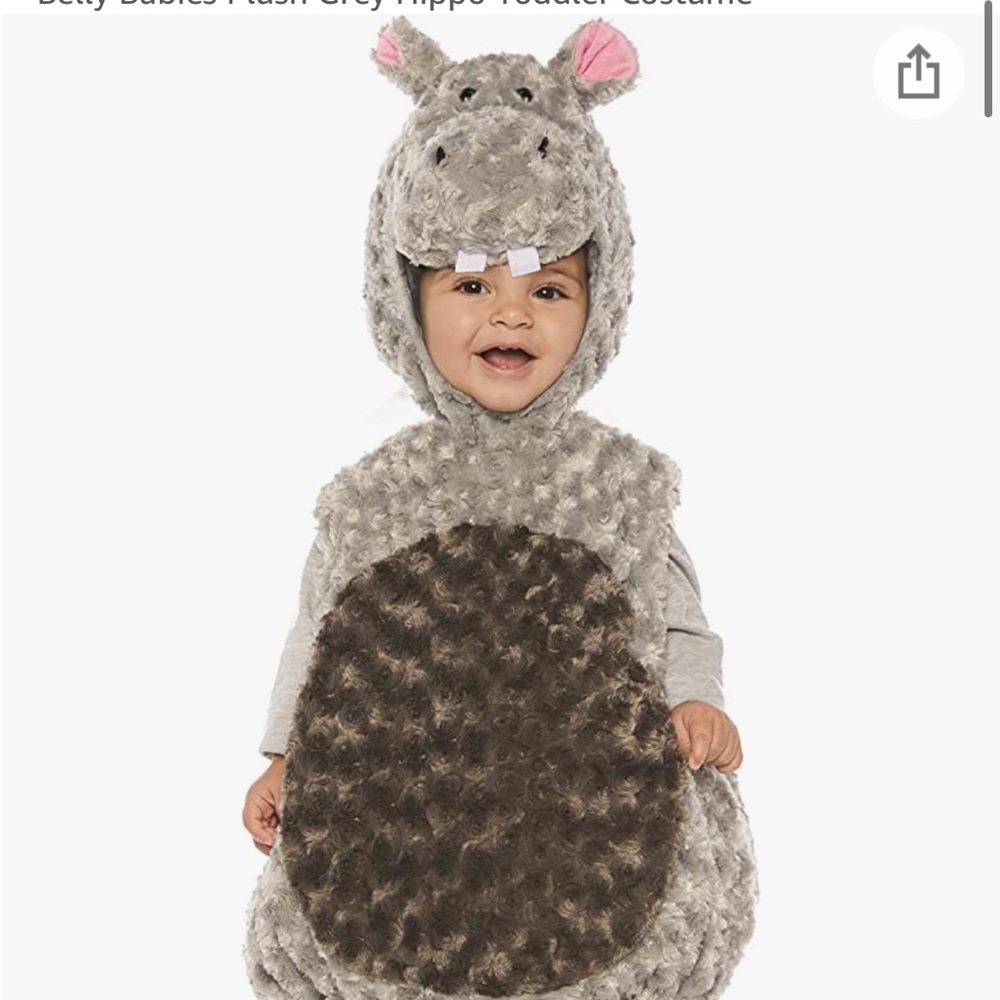Toddler Hippo costume